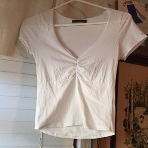 (2for$20)super flattering brandy tee